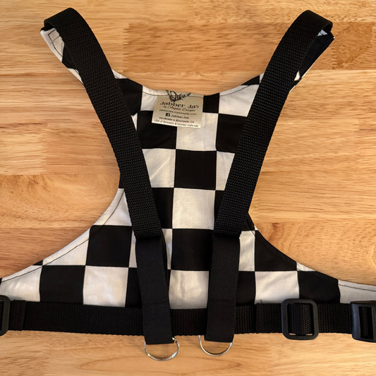 XL black & white checkered