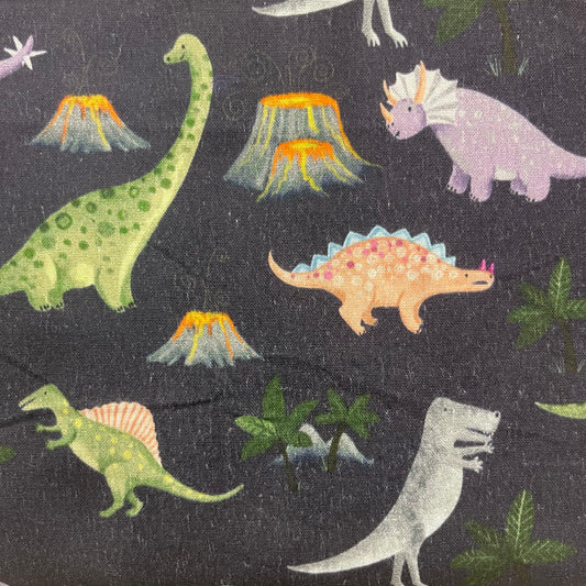 Dinos and palm trees