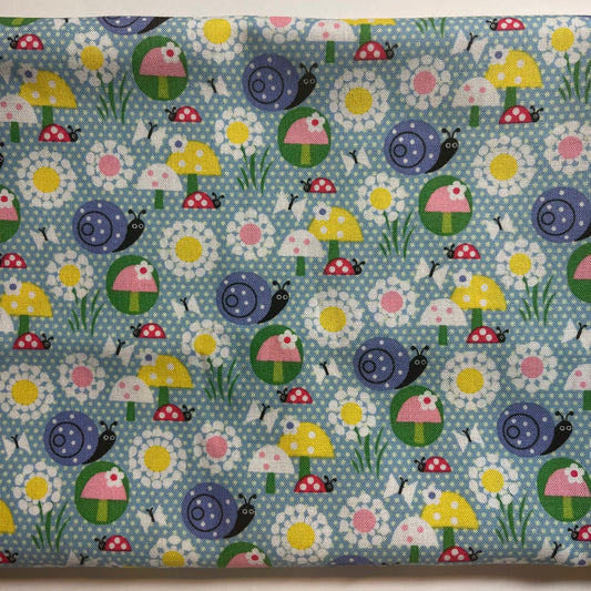 Lady bugs, Snails, & Flowers