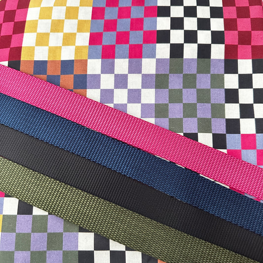 Orange & Pink Race Checkered